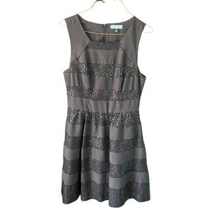 Cynthia Rowley Black Sleeveless Mid Length Summer Party Cocktail Dress - 4